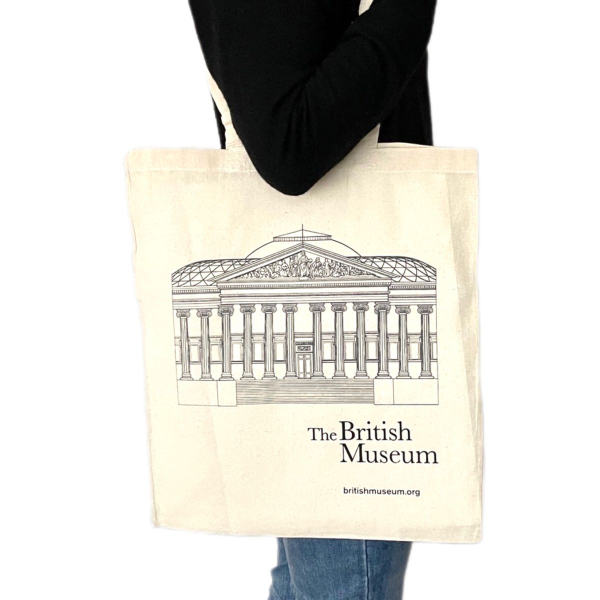 ロンドン発 大英博物館 Bitish Museum トートバッグ 男女兼用A4