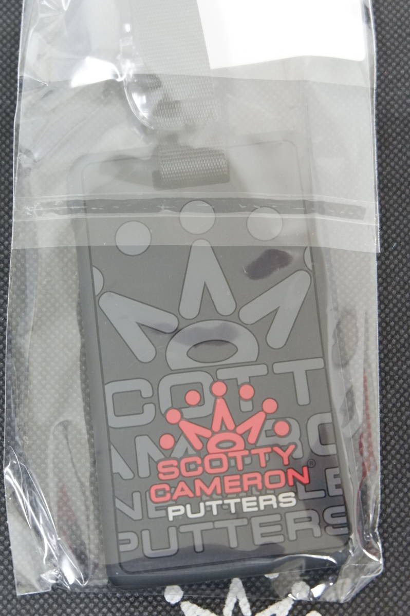 2023年 スコッティ・キャメロン Scotty Cameron - Headcover Leash - Crown Stack - Black/Red パタークリップ リーシュ 新品_画像4