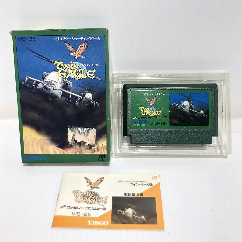 Yahoo!オークション - 中古品 ファミコンソフト TWIN EAGLE Yahoo!オークション - 中古品 ファミコンソフト TWIN EAGLE