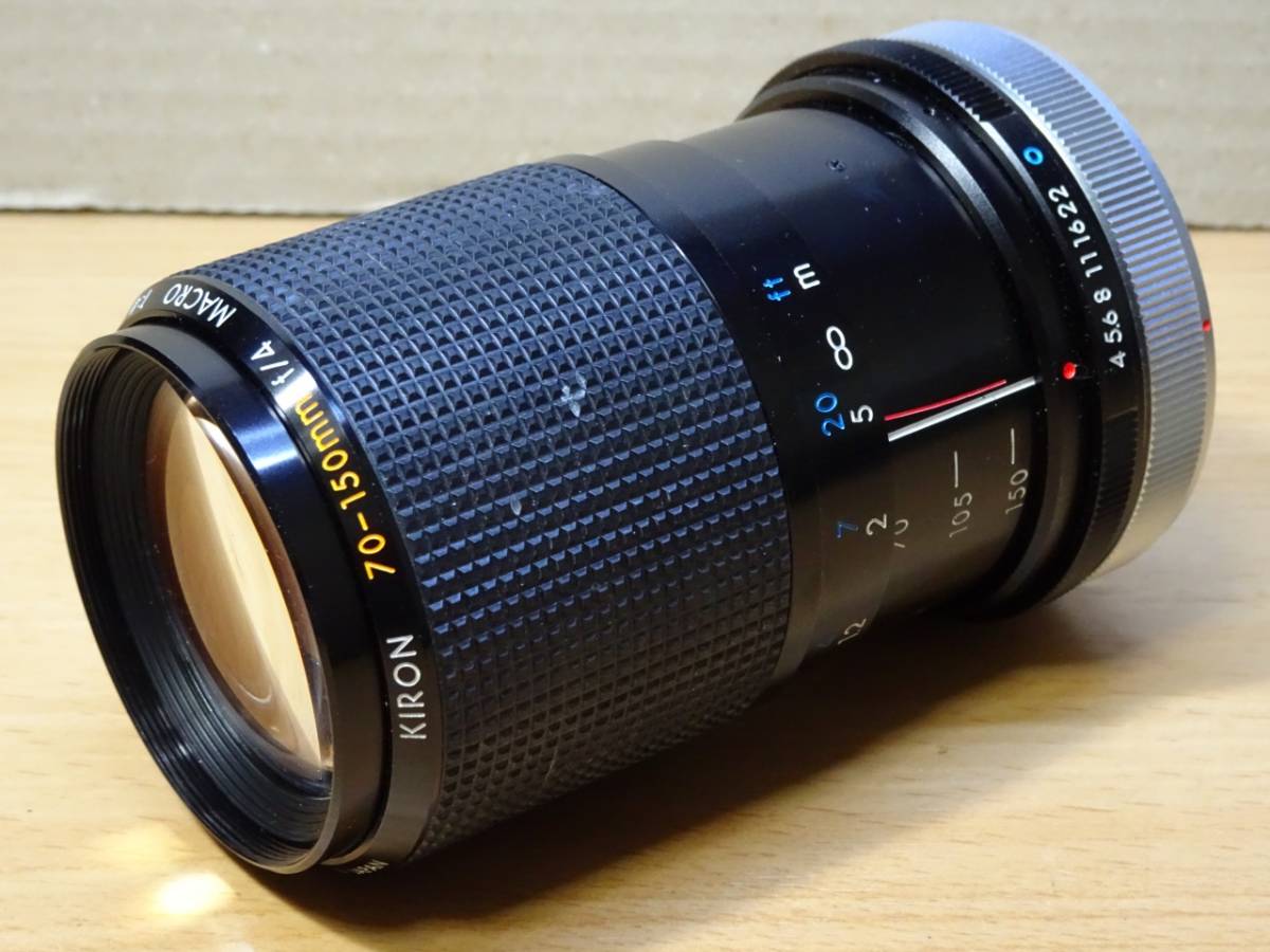 【美品】KIRON 70-150mm F4 MACRO キヤノンFDマウント_画像2