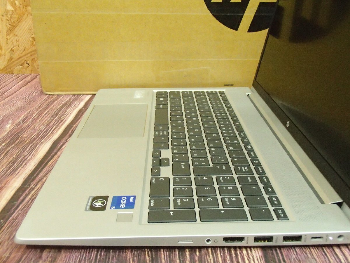 ノートパソコン Windows11 15インチ HP ProBook 450 G9 展示美品 Core i5-1235U メモリ8GB SSD256GB 15.6インチHD_画像7