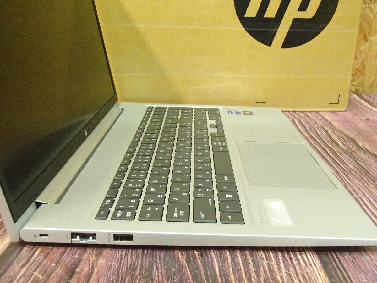 ノートパソコン Windows11 15インチ HP ProBook 450 G9 展示美品 Core i5-1235U メモリ8GB SSD256GB 15.6インチHD_画像9