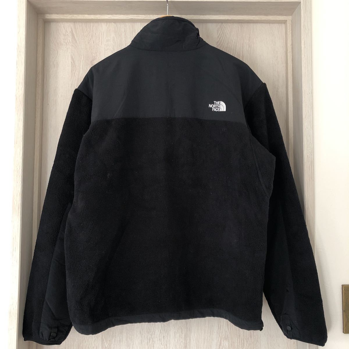 (k) THE NORTH FACE TNF ノースフェイス デナリ ジャケット 黒 ブラック サイズM アウトドア _画像2