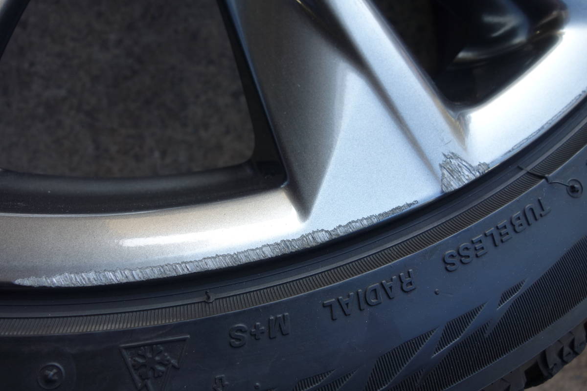 ★レクサスＥＳ　Ｆスポーツ純正＋２３５/４０Ｒ１９　４本セット　ブリジストン・スタッドレス_画像5