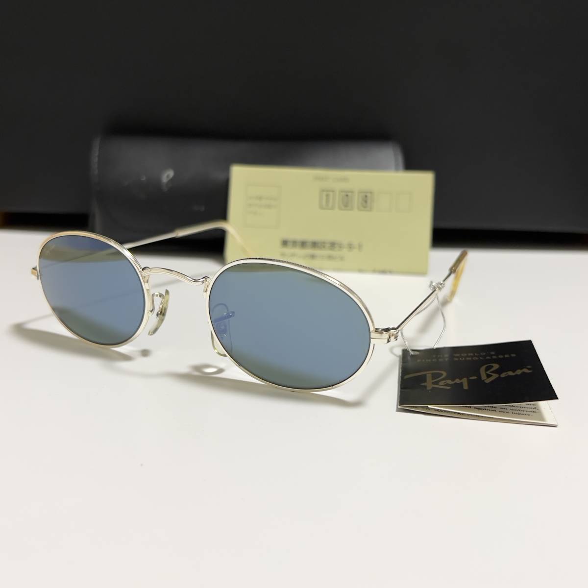 Vintage B&L Ray-Ban USA 希少レンズ オーバル サングラス-