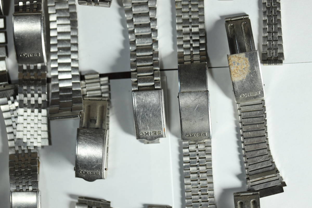 （B65）時計の部品　SEIKO　純正ベルト セイコー アクタス　ロードマチック　いろいろ まとめて　腕時計　アンティーク　部品取り　委託品_画像6