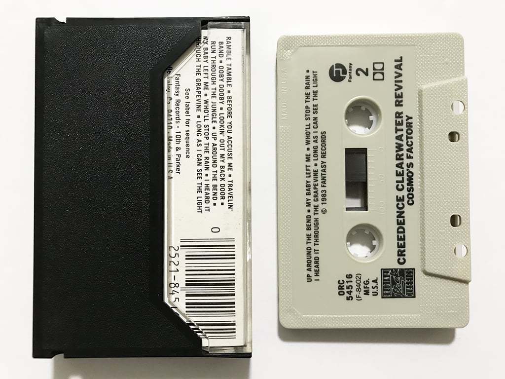 ■カセットテープ■CCR Creedence Clearwater Revival『Cosmo's Factory』5thアルバム「Lookin' Out My Back Door」■_画像2