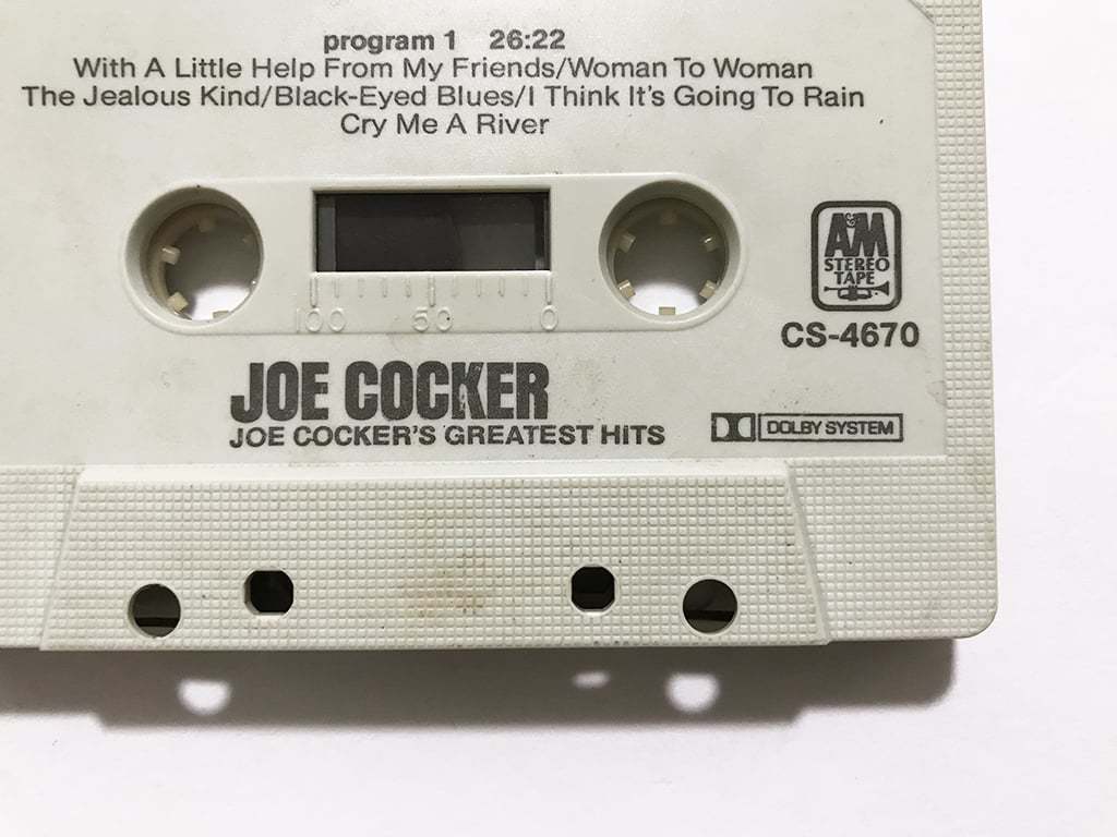 ■カセットテープ■ジョー・コッカー Joe Cocker『Greatest Hits』ベスト盤■同梱8本まで送料185円_画像4