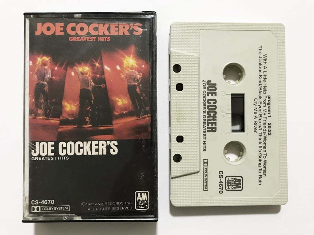 ■カセットテープ■ジョー・コッカー Joe Cocker『Greatest Hits』ベスト盤■同梱8本まで送料185円_画像1