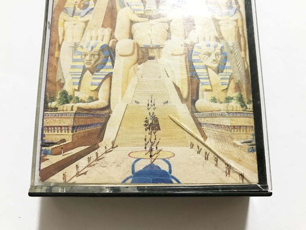 ■カセットテープ■アイアン・メイデン Iron Maiden『Powerslave』パワースレイヴ■同梱8本まで送料185円_画像4