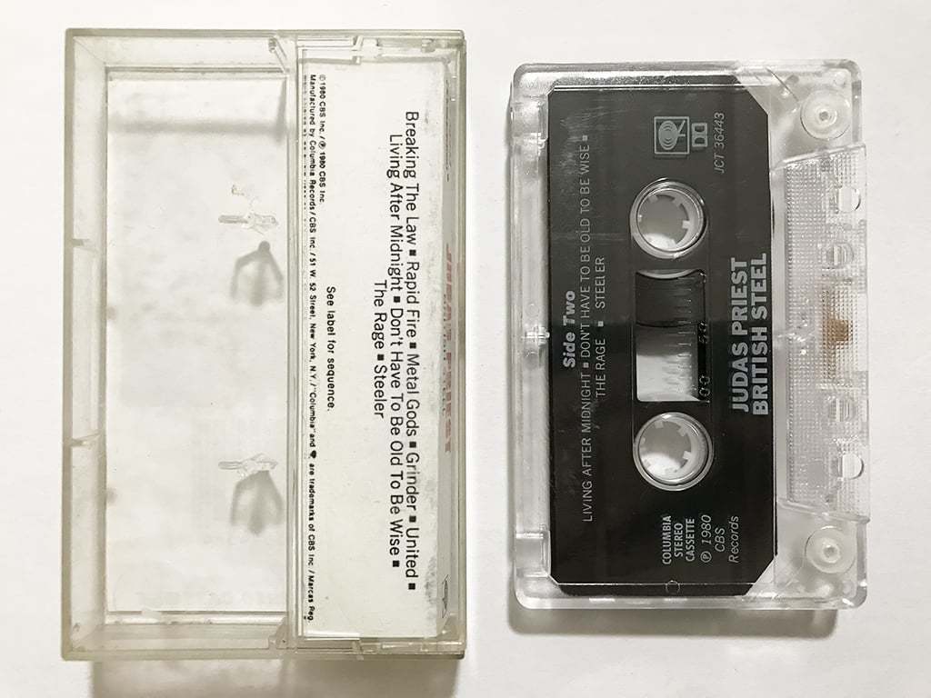 ■カセットテープ■ジューダス・プリースト Judas Priest『British Steel』6thアルバム■同梱8本まで送料185円_画像2