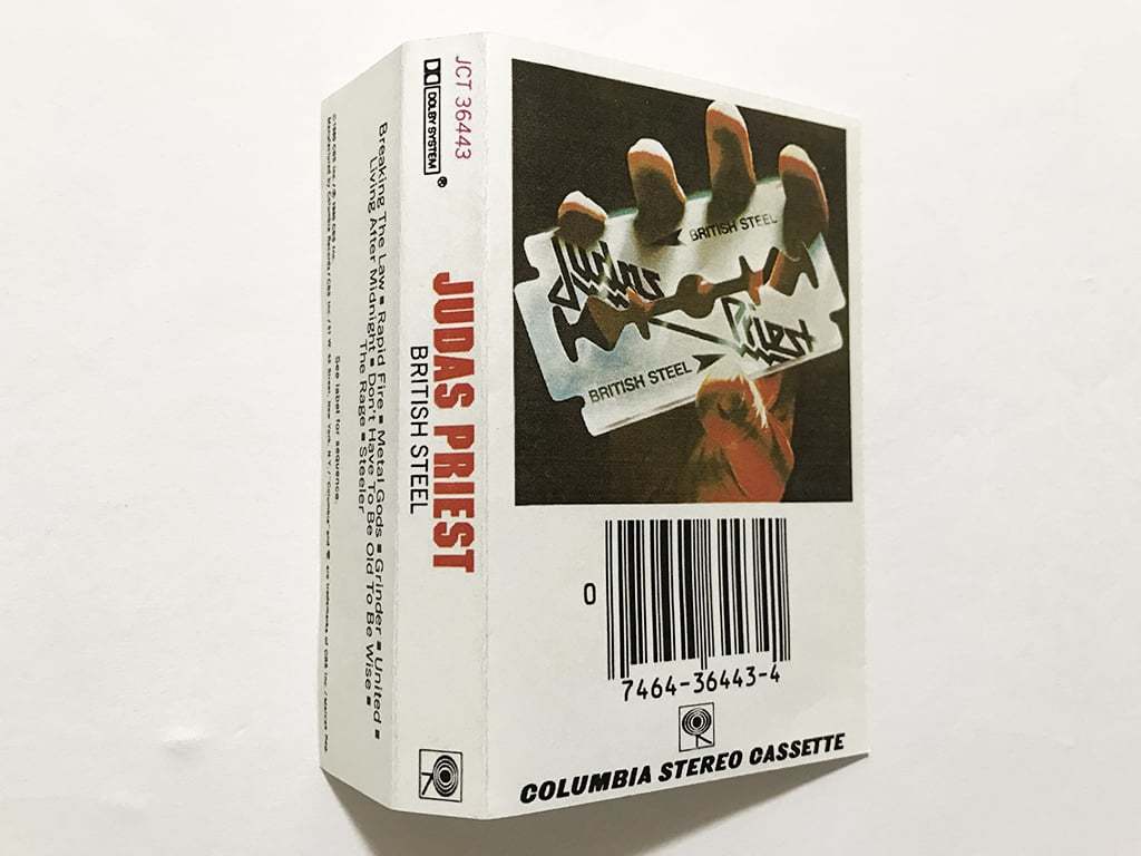 ■カセットテープ■ジューダス・プリースト Judas Priest『British Steel』6thアルバム■同梱8本まで送料185円_画像5