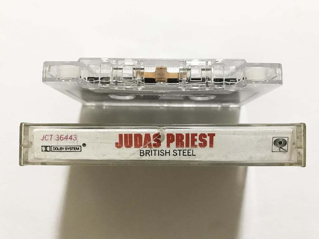 ■カセットテープ■ジューダス・プリースト Judas Priest『British Steel』6thアルバム■同梱8本まで送料185円_画像3
