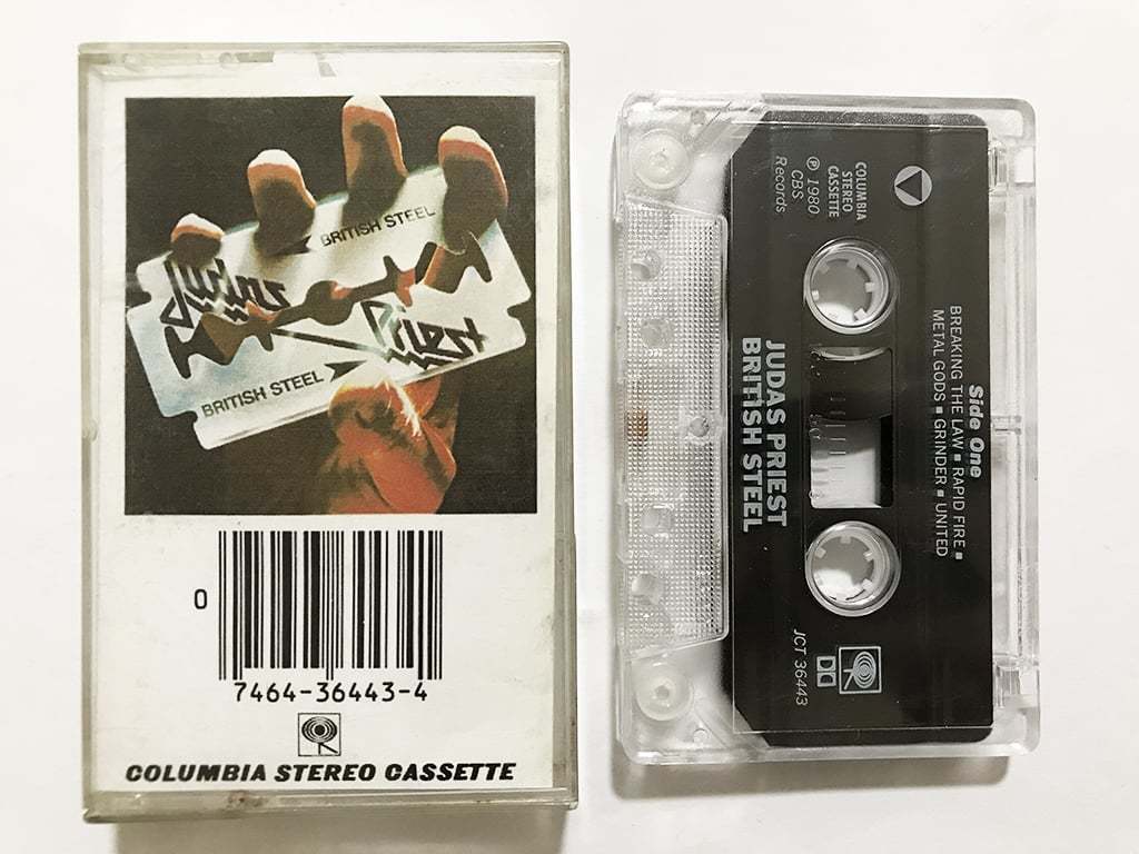 ■カセットテープ■ジューダス・プリースト Judas Priest『British Steel』6thアルバム■同梱8本まで送料185円_画像1