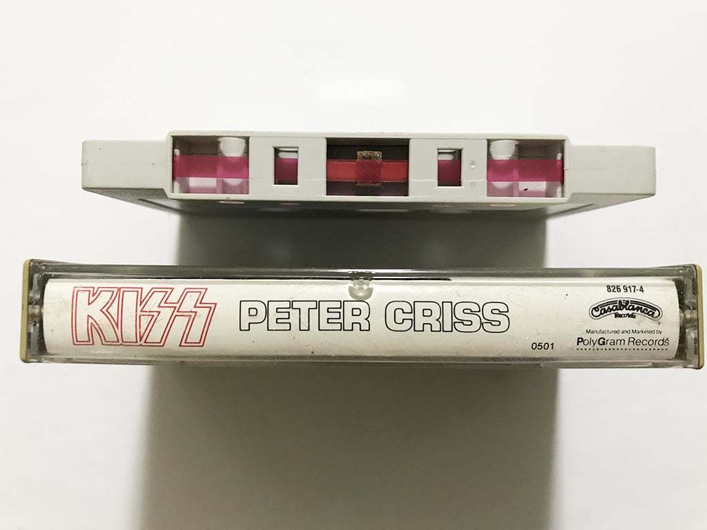 ■カセットテープ■キッス Kiss『Peter Criss』■同梱8本まで送料185円_画像3