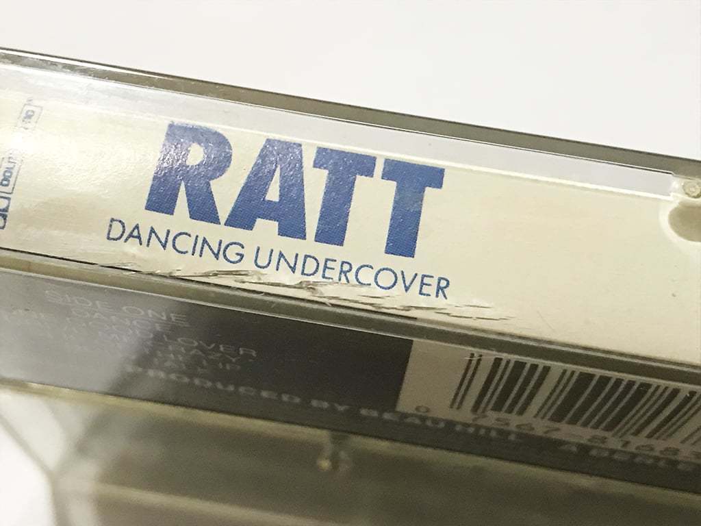 ■カセットテープ■ラット Ratt『Dancing Undercover』3rdアルバム■同梱8本まで送料185円_画像4