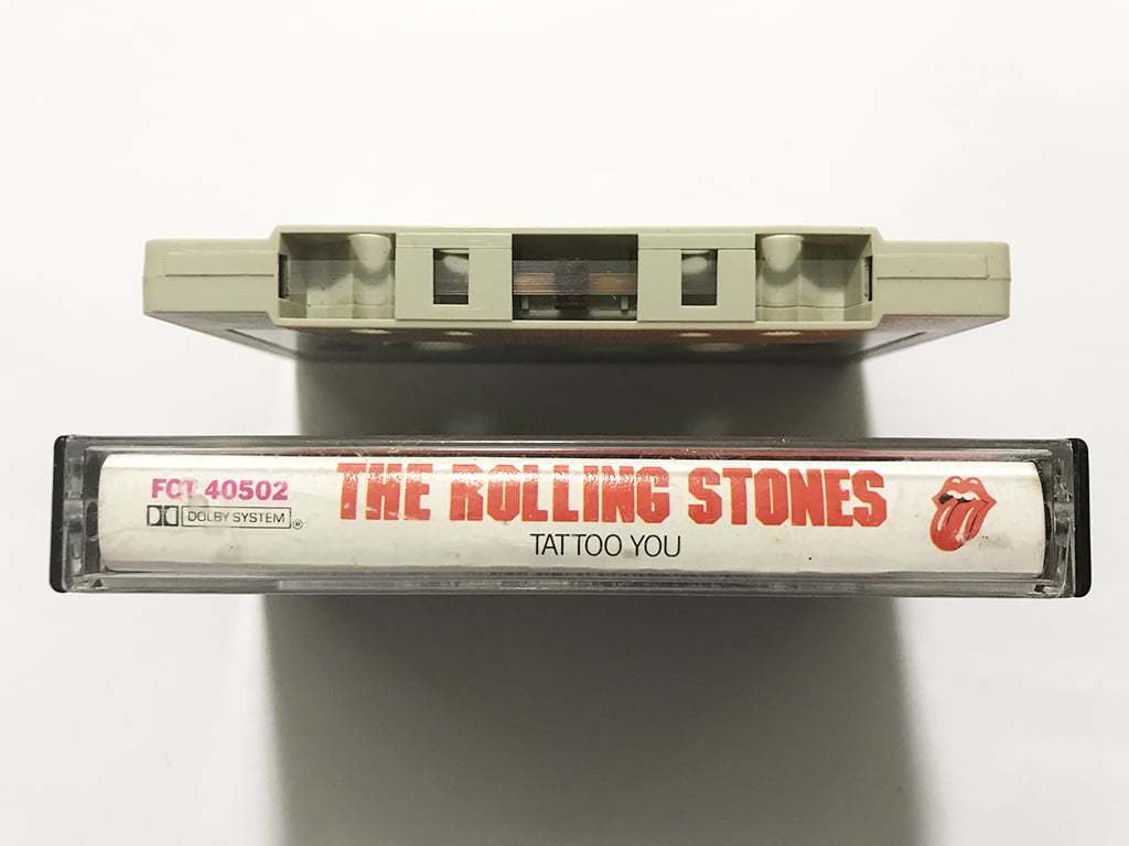 ■カセットテープ■ローリング・ストーンズ Rolling Stones『Tattoo You』刺青の男「Start Me Up」収録■同梱8本まで送料185円_画像3