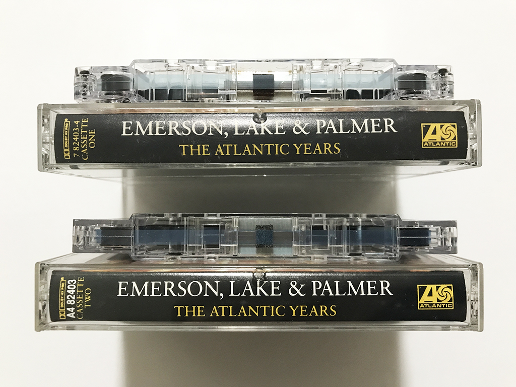 ■カセットテープ■エマーソン・レイク・アンド・パーマー Emerson Lake & Palmer『The Atlantic Years』2本セット■送料185円_画像3