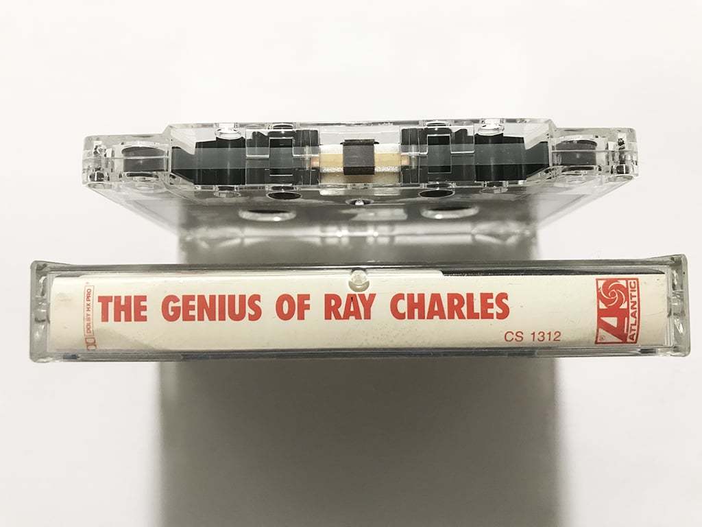 ■カセットテープ■レイ・チャールズ Ray Charles『The Genius Of』Atlantic R&Bソウル■同梱8本まで送料185円_画像3