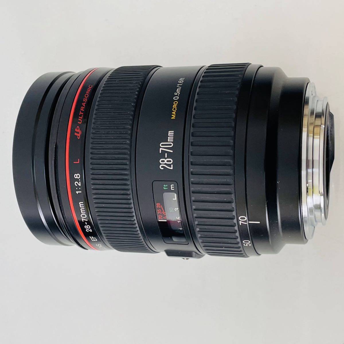 動作品　キャノン Canon EF28-70mm F2.8 L USM フード付き i14766 60サイズ発送_画像4