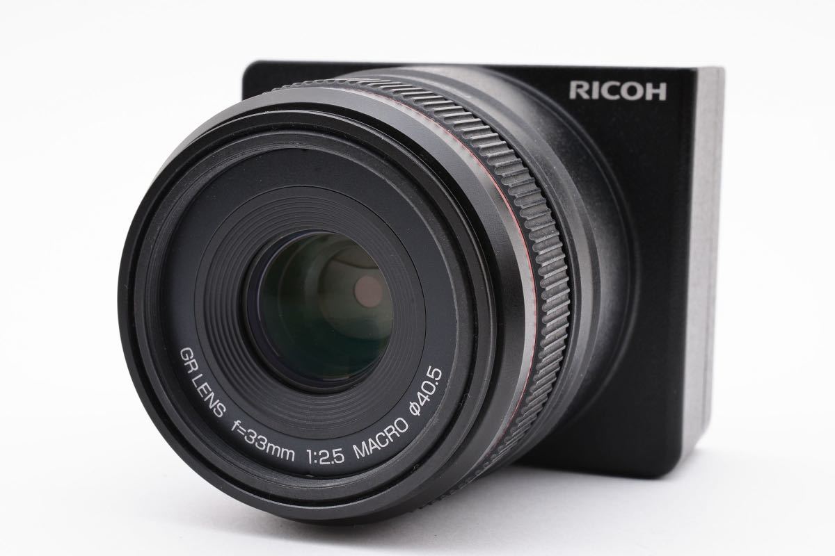 1円～極上品＊リコー RICOH GR LENS A12 50mm F2.5 MACRO カメラユニット レンズフード付き_画像2
