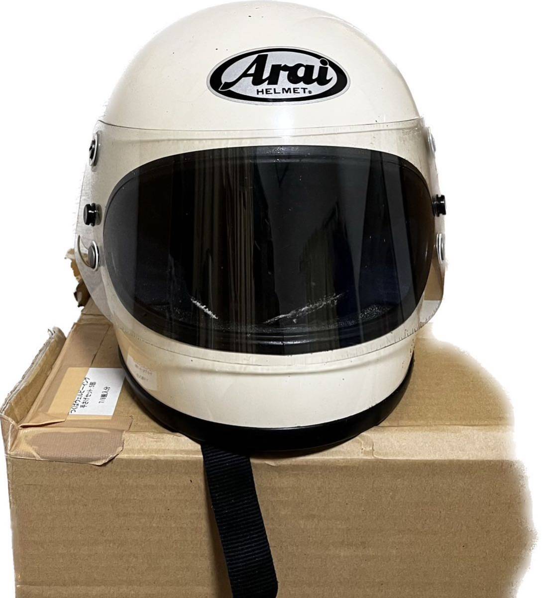 アライ ヘルメット Arai フルフェイス 族ヘル　当時もの　ヴィンテージヘルメット_画像5