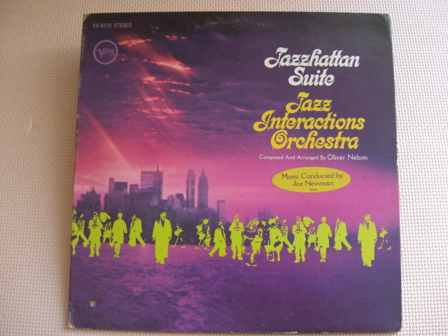 ＊【LP】The Jazz Interactions Orchestra／Jazzhattan Suite（V6-8731）（輸入盤） _画像1