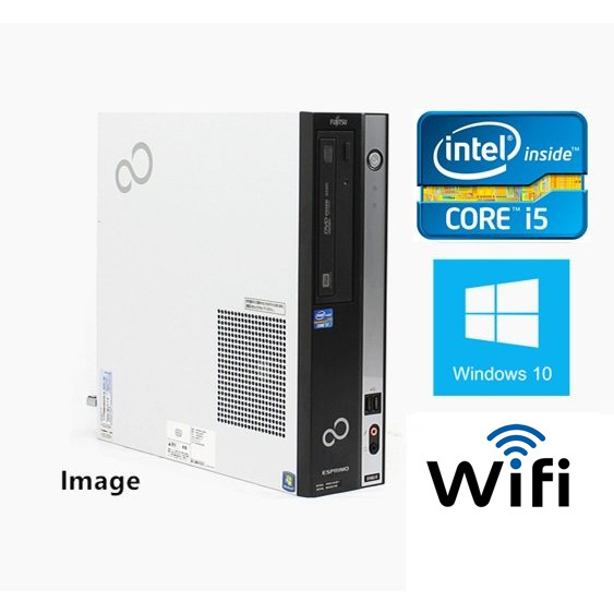 中古パソコン デスクトップパソコン Windows 10 富士通 ESPRIMO Dシリーズ 爆速Core i5 2400 3.1G/メモリ3G/HDD160GB/DVD-ROM WPS Office