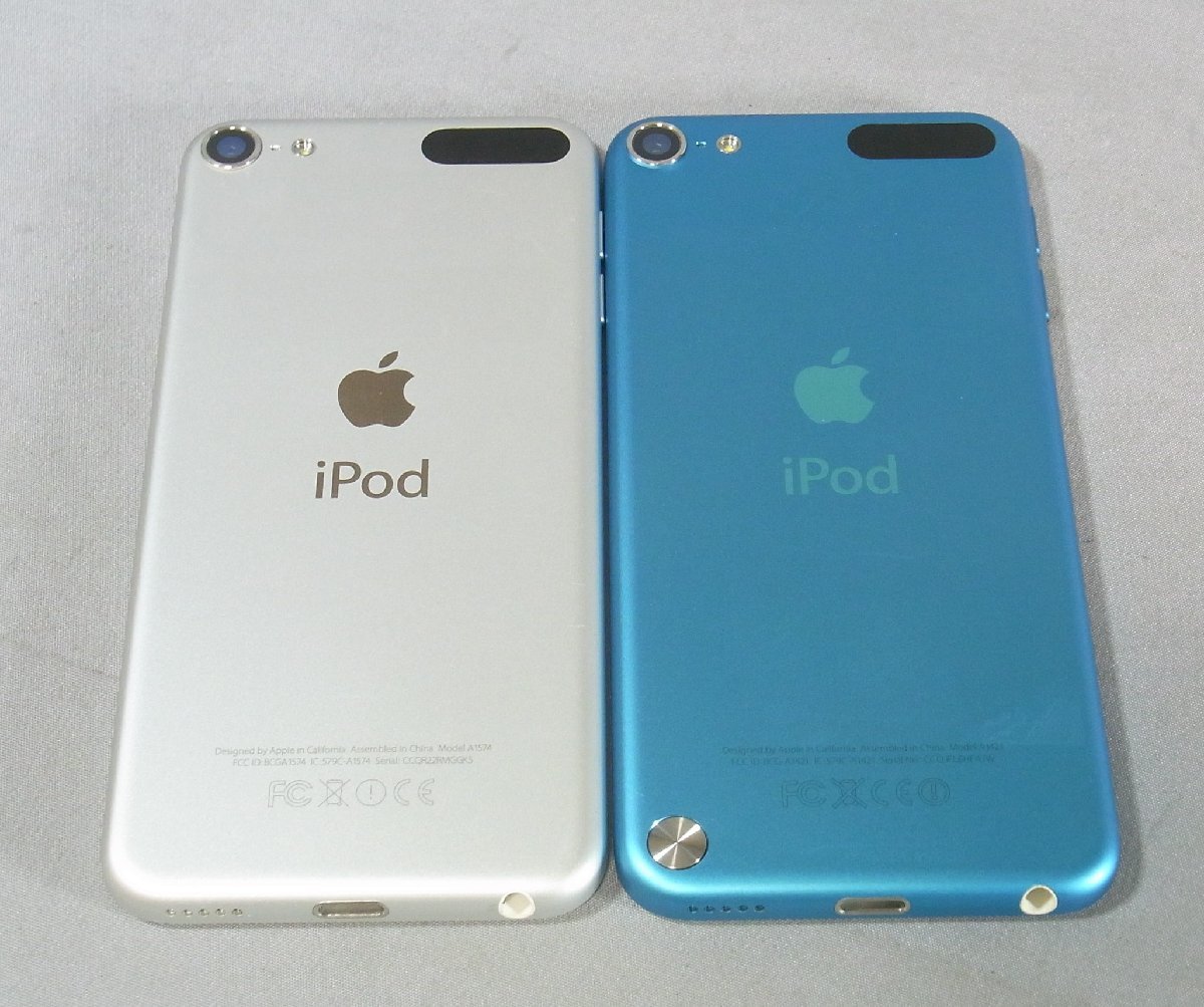 B37355 O-09298 Apple iPod touch MD717J/A / iPod touch 6 MKH42J/A 2台セット ジャンク_画像2