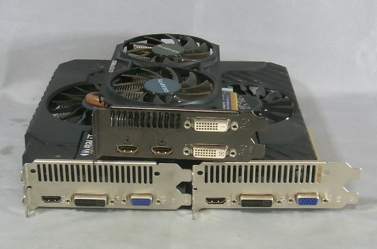 B37272 O-10391 GeForce GTX750Ti 3台セット ジャンク_画像3