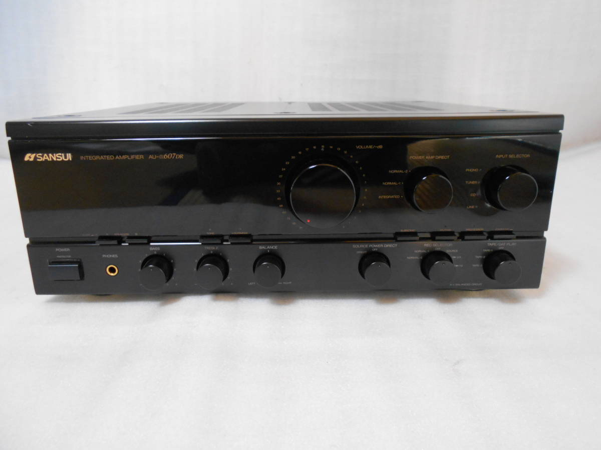 SANSUI AU-α607DR　プリメインアンプ　メンテナンス済_画像1