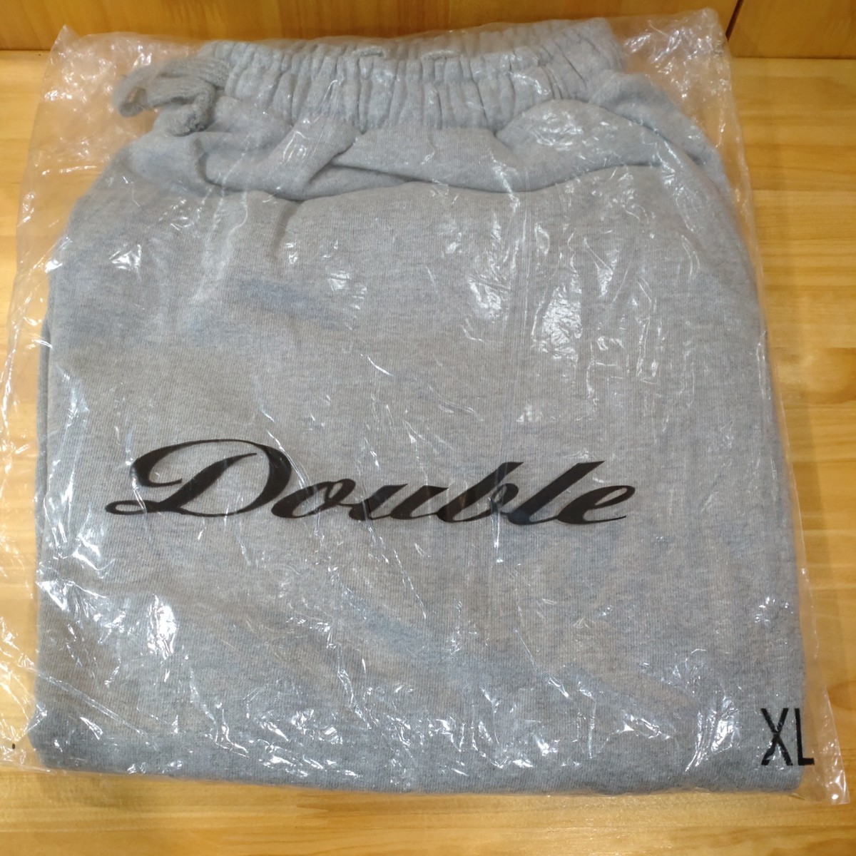 DOUBLE ハーフパンツ 膝下丈 グレー サイズ XL SIZE 出品検索→ GAMSB_画像1