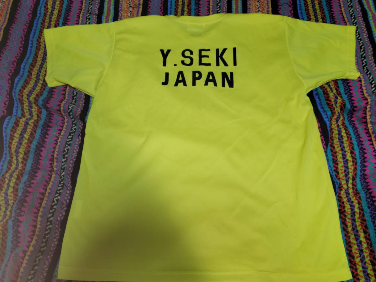 YONEX製非売品バドミントン日本代表支給品半袖Tシャツ_画像2