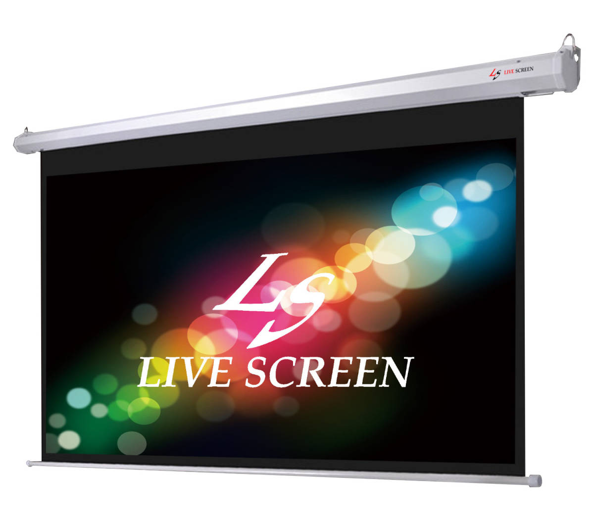 LIVE SCREEN 16：9 150インチ 電動格納 プロジェクタースクリーン ホームシアター　EPSON　ACER　BENQ_画像1