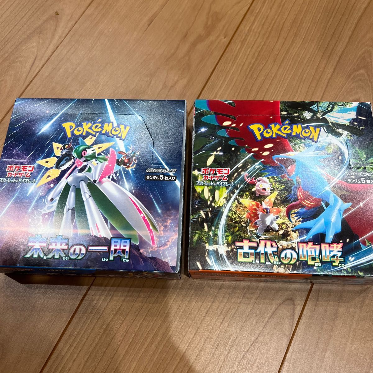 新品未開封】ポケモンカード 古代の咆哮 未来の一閃 各1BOX Yahoo