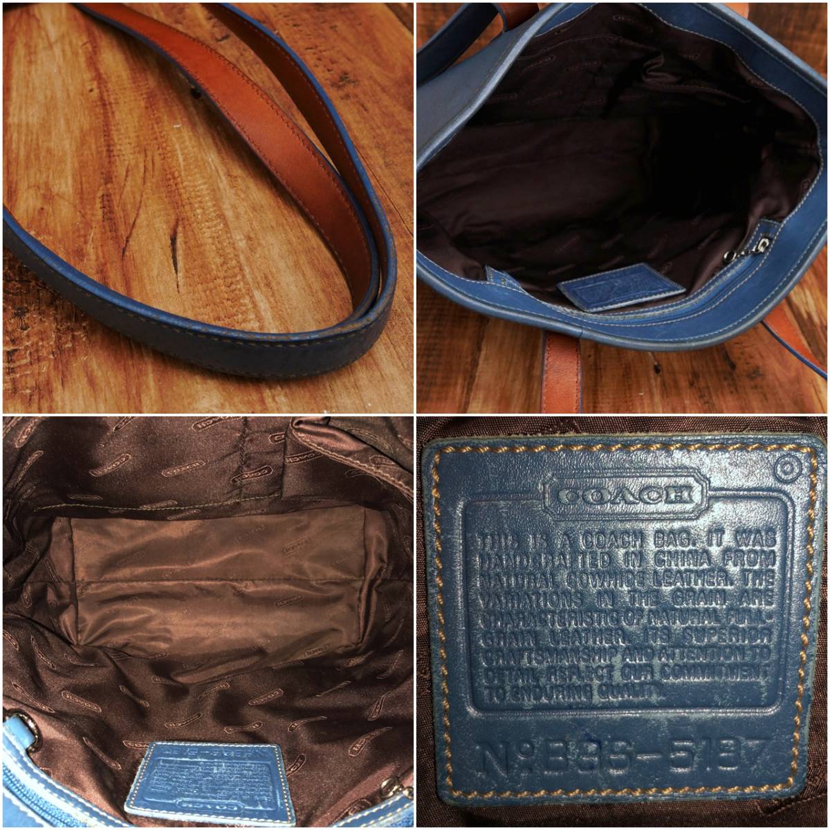 ◆COACH Vintage◆老式教練手提包手提包所有皮革男士手套皮革真皮正品教練包◆ 原文:◆ COACH ビンテージ ◆ オールドコーチ トート トートバッグ オールレザー メンズ グローブレザー 本革 本物 コーチ バッグ ◆