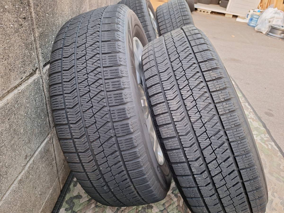 ☆メルセデスベンツ GLA 215/60R17 6.5Jx17 H2ET38 5穴　ブリヂストン BRIDGESTONE BLIZZAK VRX2 純正AWタイヤセット☆_画像7