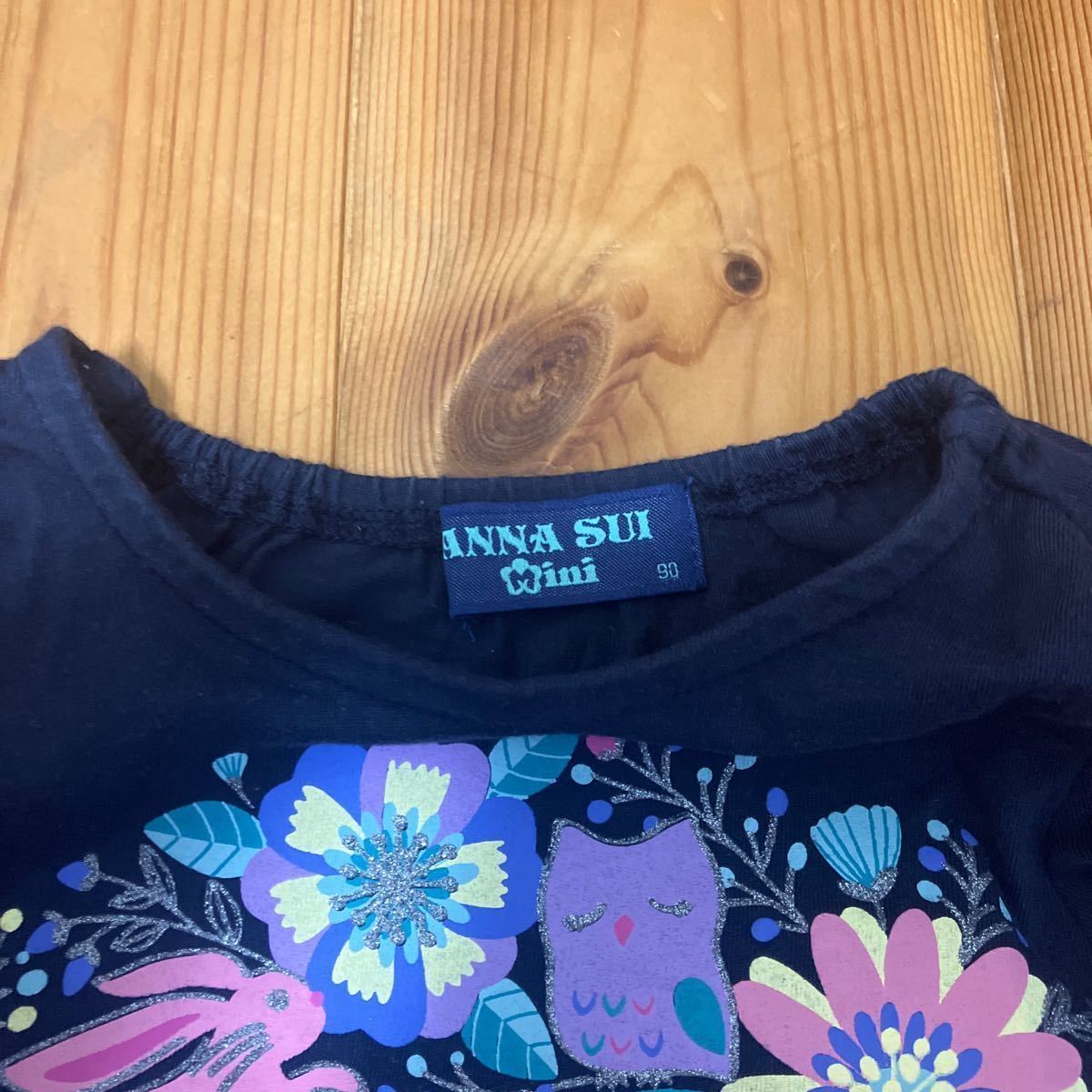 ANNA SUI mini 長袖Tシャツ