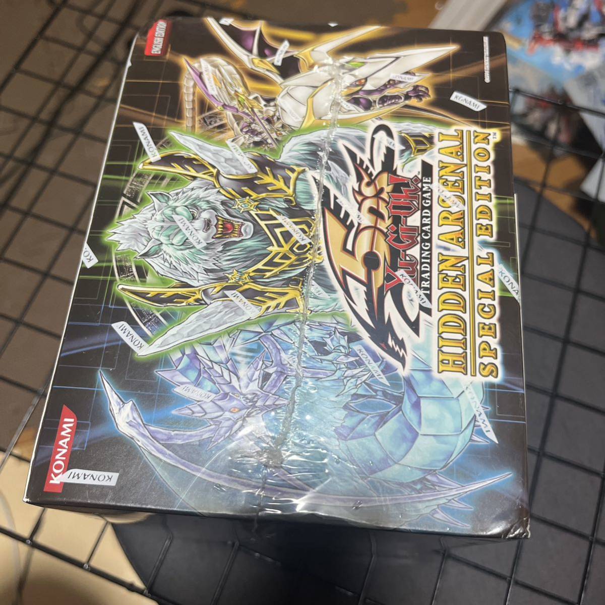  Yugioh English version hidden arsenal SE Hidden arsenal unopened box out of print 1 display Special Editiontoli shoe la ice result 