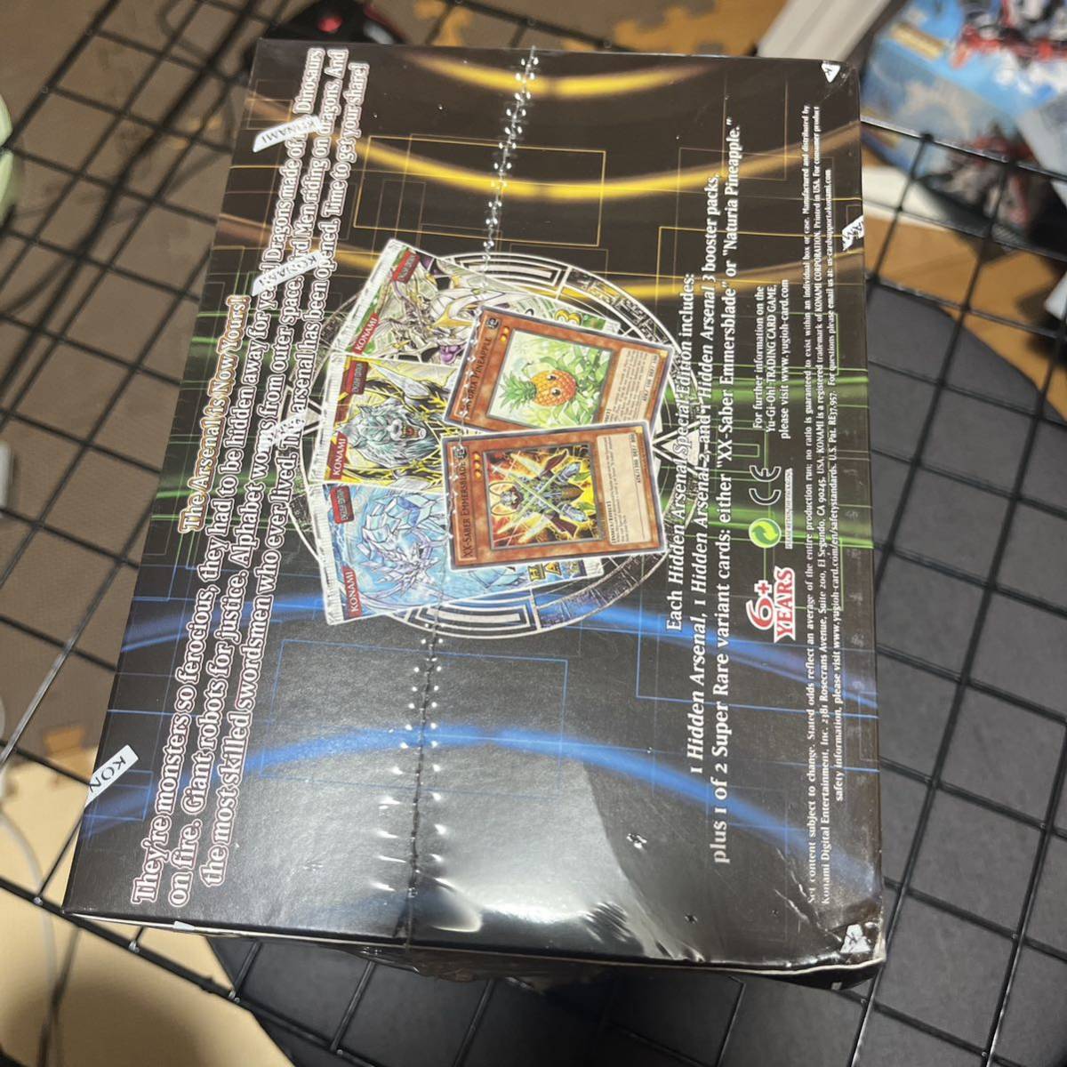  Yugioh English version hidden arsenal SE Hidden arsenal unopened box out of print 1 display Special Editiontoli shoe la ice result 