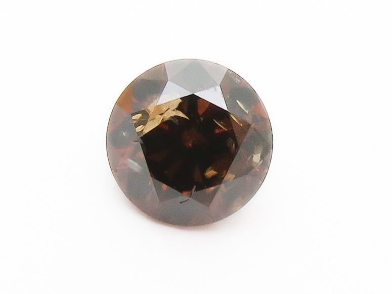 ダイヤルース 1.004ct 天然ダイヤモンド ルース　 Fancy Deep Orangy Brown I-1 裸石 ルースのみ　GGSJソーティングメモ付き　宝石 激安_画像5