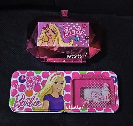 *Barbie* Barbie * пенал * сумка * бардачок комплект * сумка * розовый * с дефектом * Mattel 