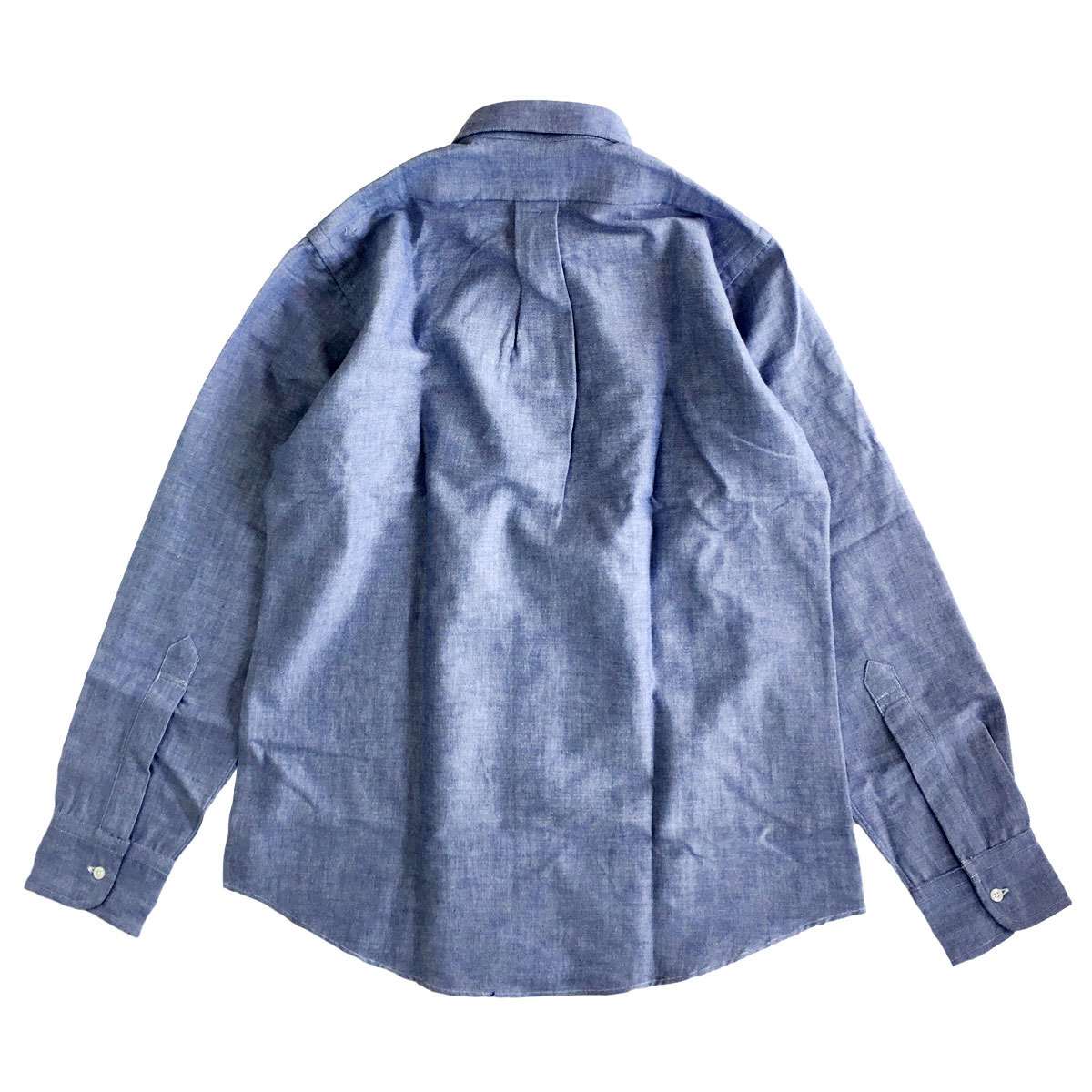 THE BAGGY バギー　オックスフォードボタンダウンシャツ ブルー XSサイズ　　OXFORD L/S BD SHIRTS_画像2