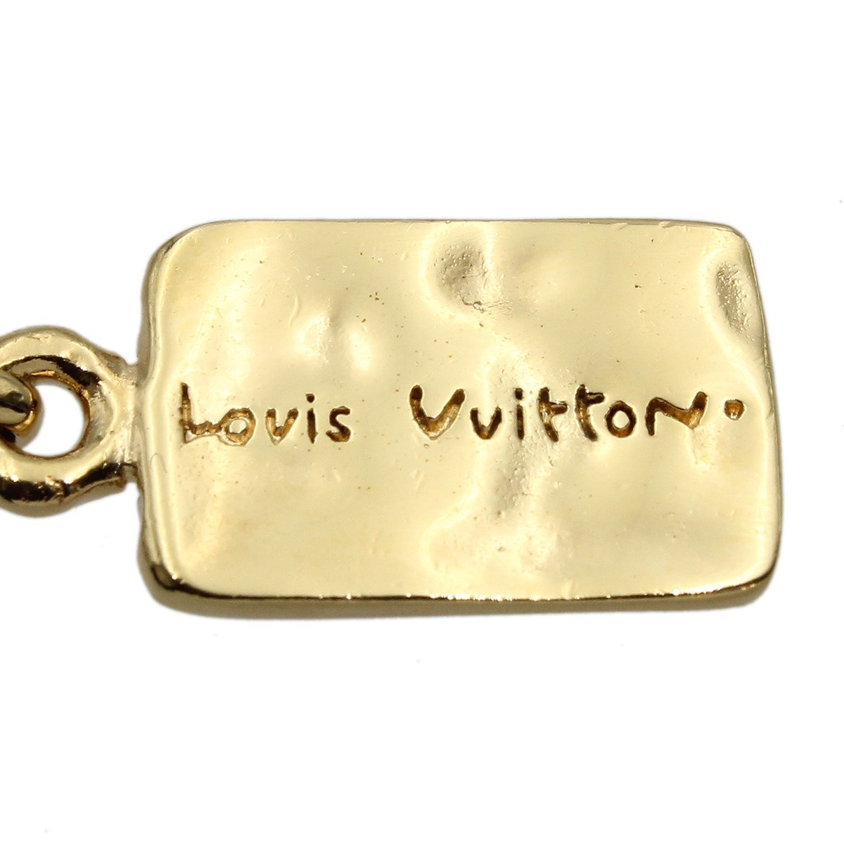 ★C2173 超美品!! ルイヴィトン ヘリコプター モチーフ ロング ネックレス MP0329 ゴールドカラー LOUIS VUITTON レディース★_画像8