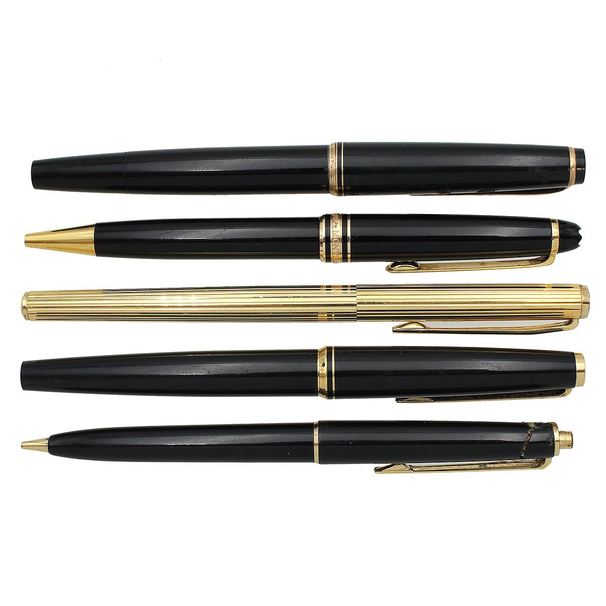 ★C2216 モンブラン 万年筆 ボールペンなど 20本セット ペン先14K/585あり マイスターシュテュック MONTBLANC ジャンク品扱い メンズ★_画像4