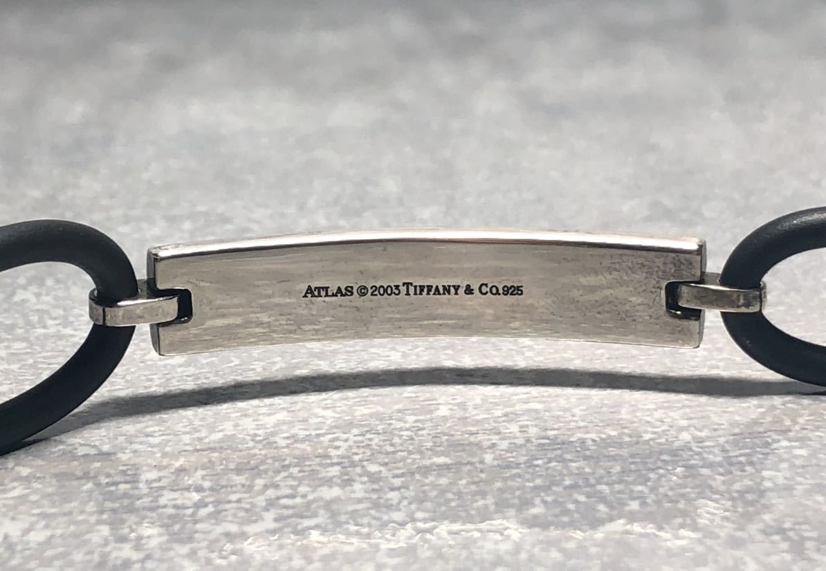 ティファニー TIFFANY & CO ブレスレット silver925 ラバー ティファニー TIFFANY & CO ブレスレット silver925 ラバー