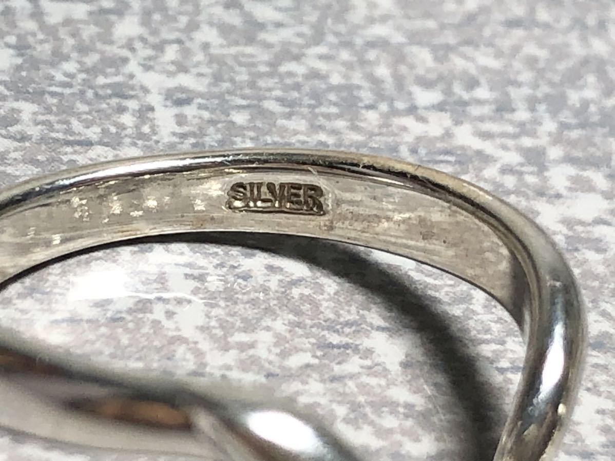 希少　UZU ウズ　2連　シルバーリング　silver925 指輪