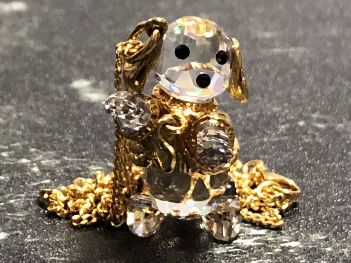 美品 スワロフスキー ドッグ クリスタル ネックレス 犬|Yahoo 美品 スワロフスキー ドッグ クリスタル ネックレス 犬|Yahoo