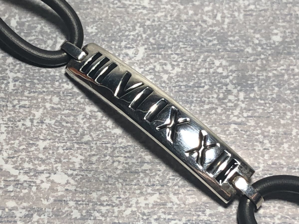 ティファニー TIFFANY & CO ブレスレット silver925 ラバー ティファニー TIFFANY & CO ブレスレット silver925 ラバー