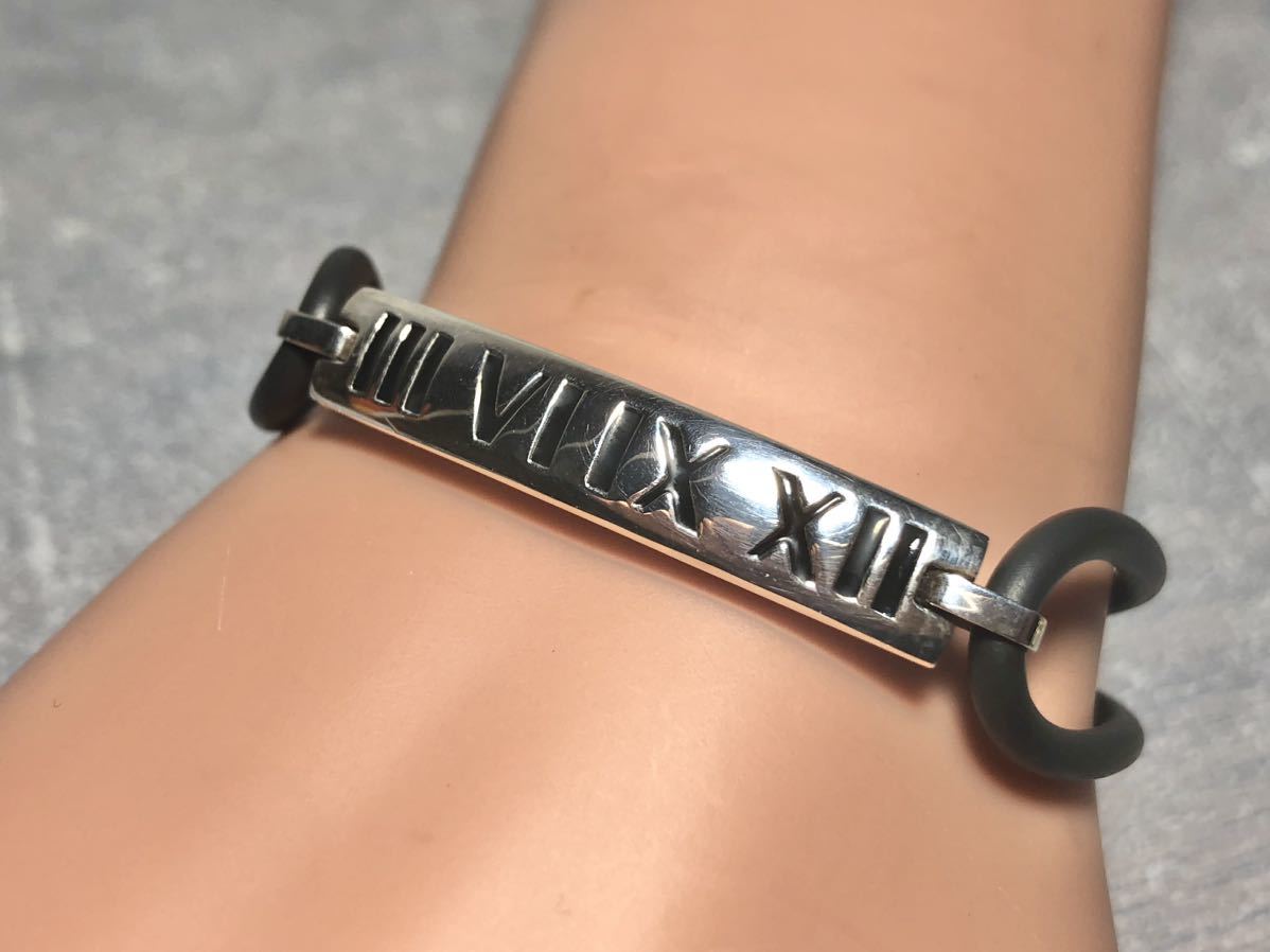ティファニー TIFFANY & CO ブレスレット silver925 ラバー ティファニー TIFFANY & CO ブレスレット silver925 ラバー
